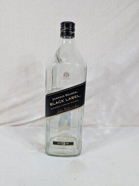 Johnny Walker Black Label Liquor Bottle